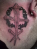 cross and tribal