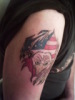 eagle ripping skin