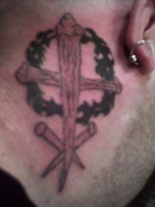 cross and tribal